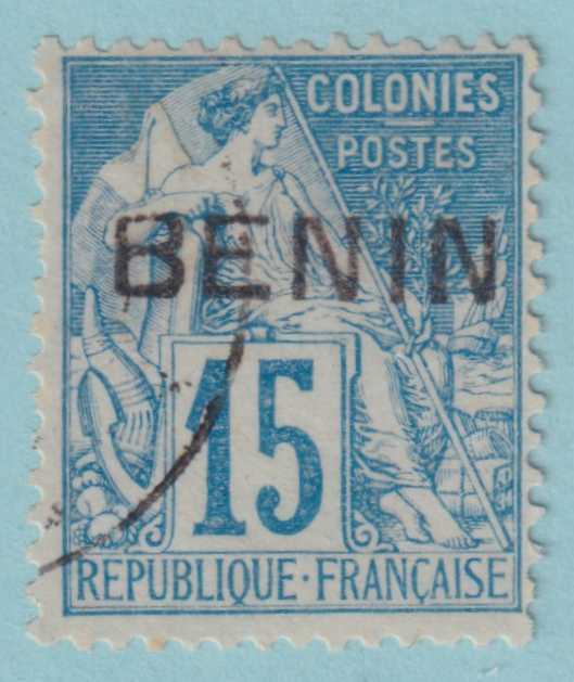 BENIN 6  USED - NO FAULTS VERY FINE! - VLL