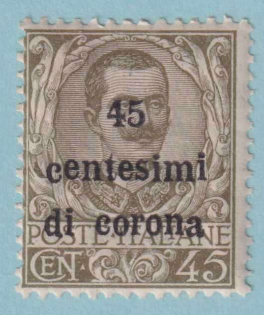 AUSTRIA – ITALIAN OCCUPATION N71  MINT HINGED OG * DROPPED "C" VARIETY - OHX
