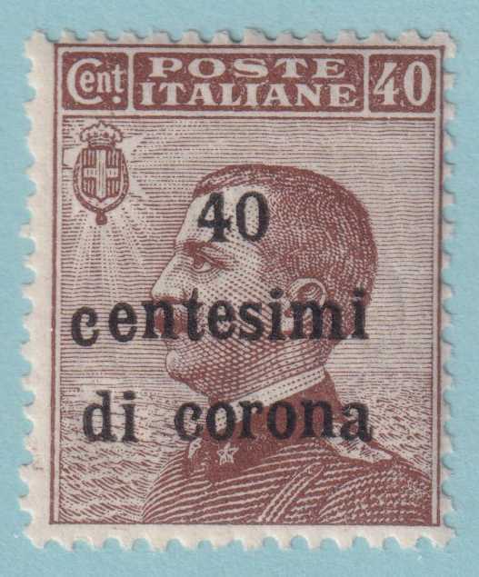 AUSTRIA - ITALIAN OCCUPATION N70  MINT NEVER HINGED OG ** DROPPED "C" - OHS