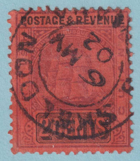 BRITISH GUIANA 134  USED - "SKELDON" CANCEL - NO FAULTS VERY FINE! - GJJ