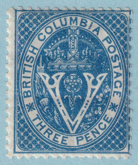 BRITISH COLUMBIA 7  MINT HINGED OG * NO FAULTS VERY FINE! - PET