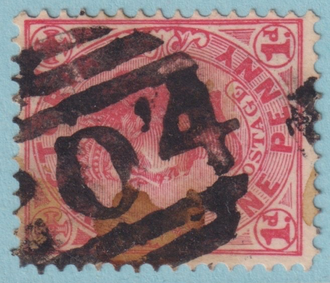AUSTRALIA VICTORIA MERTON 204 CANCEL POSTMARK RATED (S) BY FREEMAN! CWY
