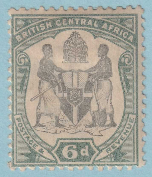 BRITISH CENTRAL AFRICA 48  MINT HINGED OG * NO FAULTS VERY FINE! - ZDX