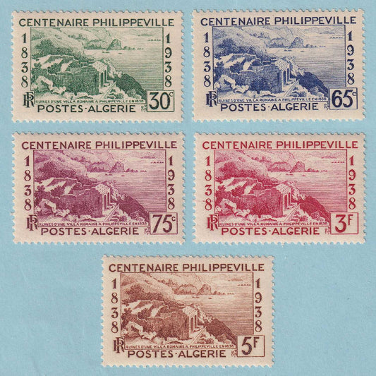 ALGERIA 1117 - 121  MINT HINGED OG * NO FAULTS VERY FINE! - M847