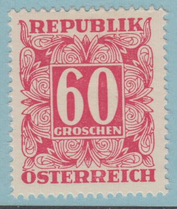 AUSTRIA J242 POSTAGE DUE  MINT HINGED OG * NO FAULTS EXTRA FINE! - ZSZ