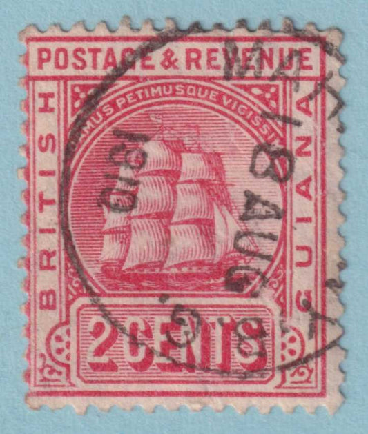 BRITISH GUIANA 172b  USED - "MAHAICONY" CANCEL - NO FAULTS VERY FINE! - ZOC