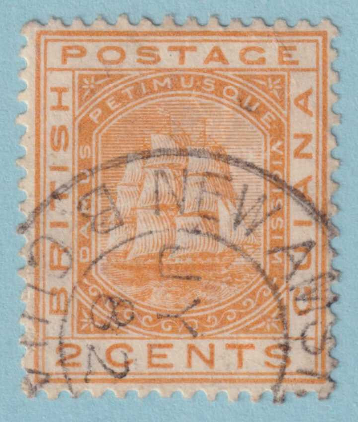 BRITISH GUIANA 108  USED - "NEW AMSTERDAM" CANCEL - NO FAULTS VERY FINE! - TLF