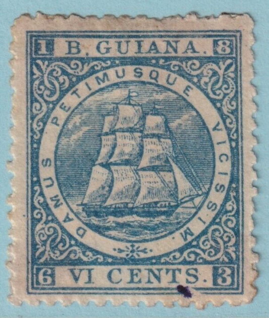 BRITISH GUIANA 64 MINT HINGED OG* VFB