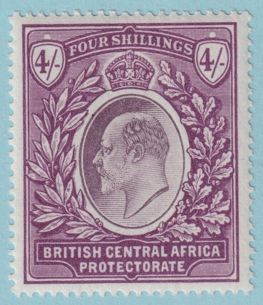 BRITISH CENTRAL AFRICA 66  MINT HINGED OG * NO FAULTS VERY FINE! PMT