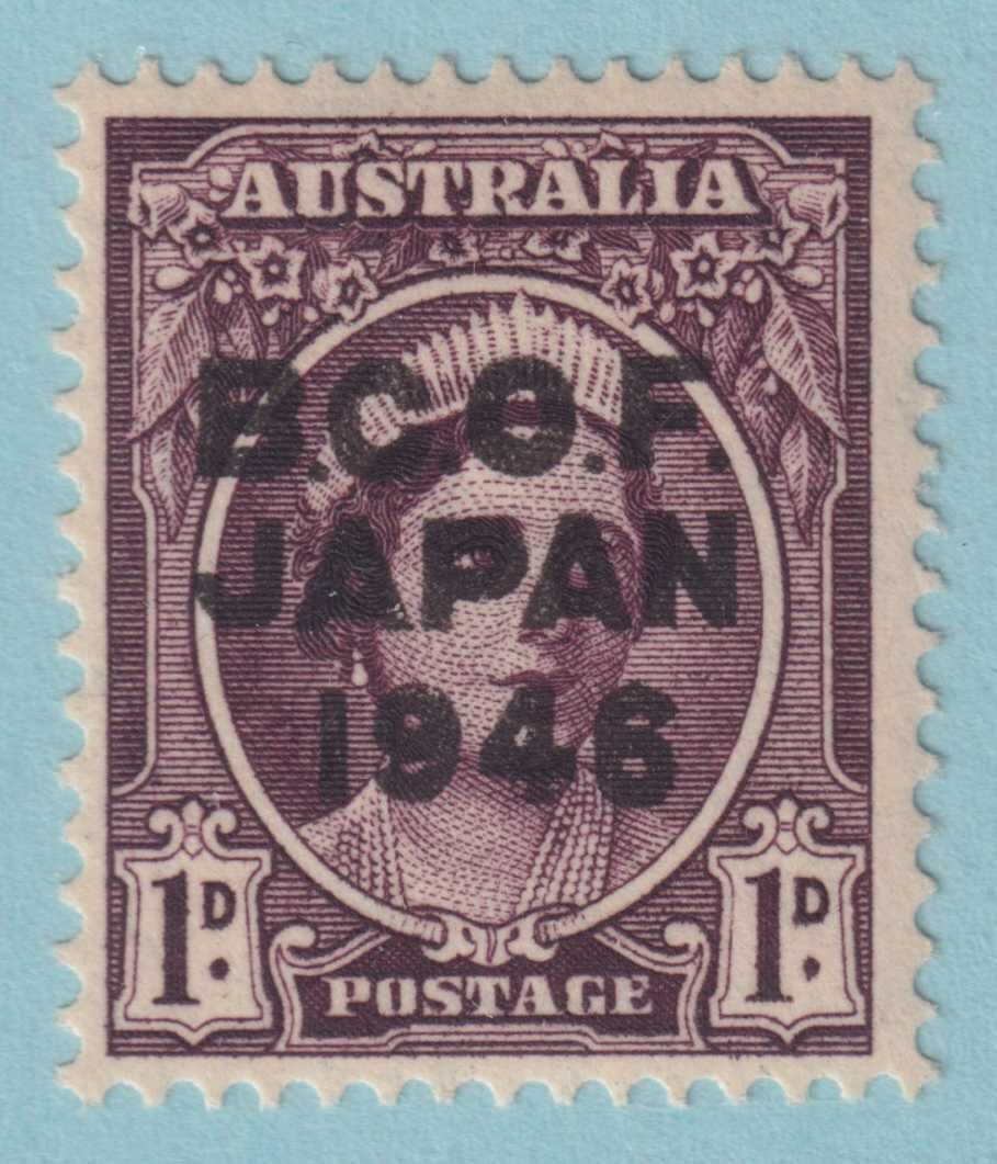 AUSTRALIA BCOF OCCUPATION JAPAN M4 MINT HINGED OG* NO FAULTS VERY FINE!