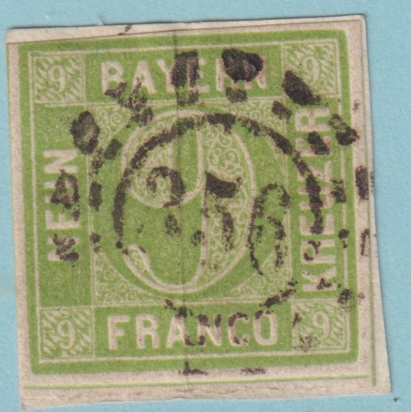 BAVARIA 6 USED ON PIECE SON CANCEL! TWU