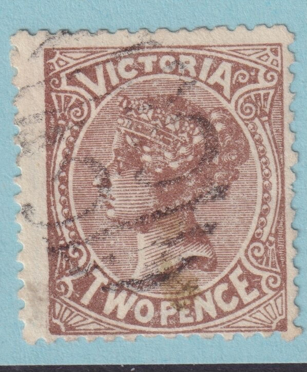 AUSTRALIA VICTORIA DURHAM OX 35 SON CANCEL! EQS