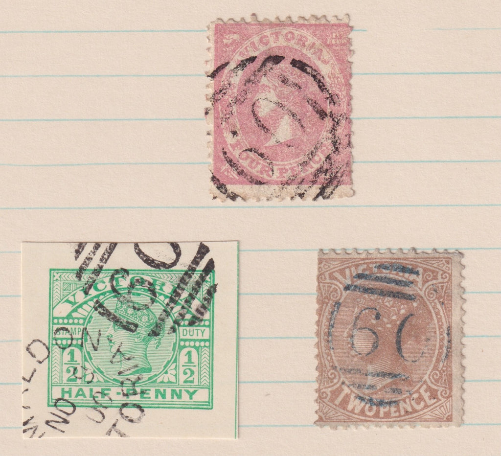 AUSTRALIA VICTORIA MALDON SON CANCEL! M032