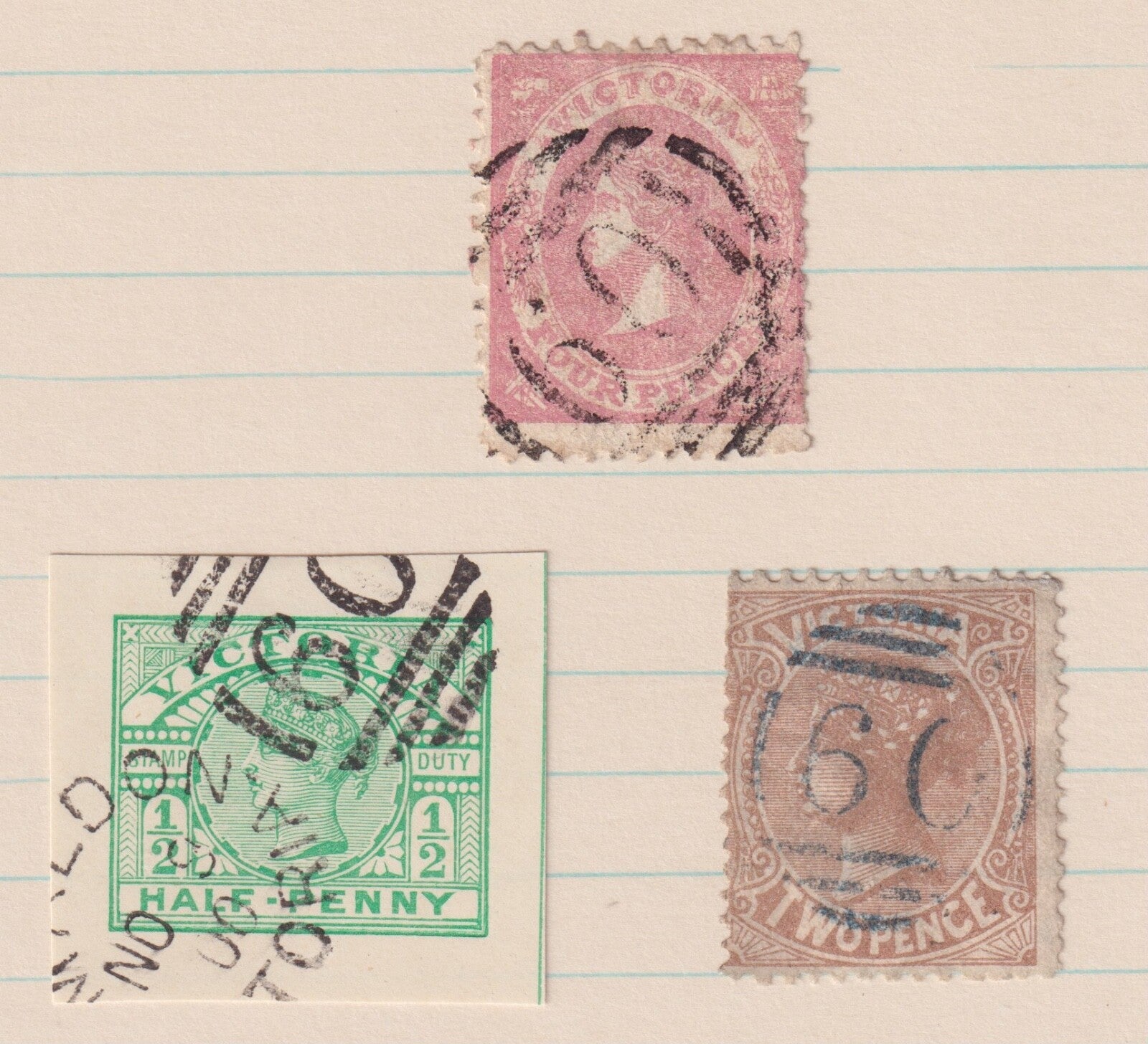 AUSTRALIA VICTORIA MALDON SON CANCEL! M032