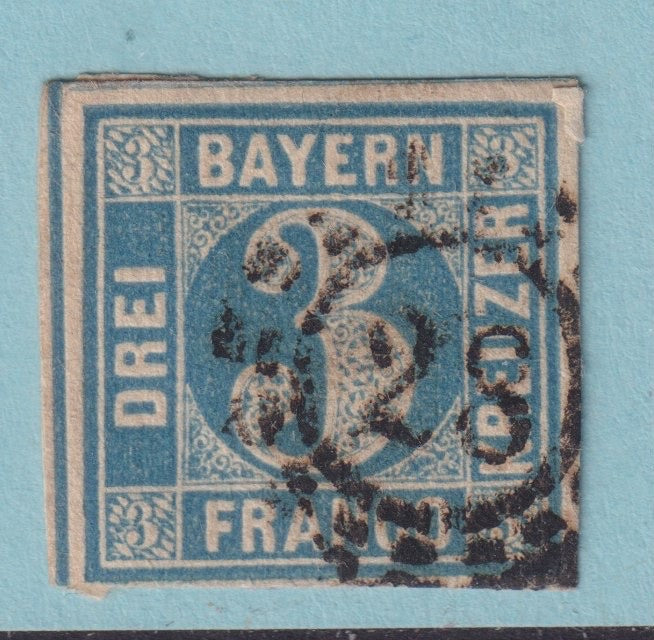 BAVARIA 2 USED NEEDS A SOAK PAPER ON BACK SON CANCEL 28 !    QQH