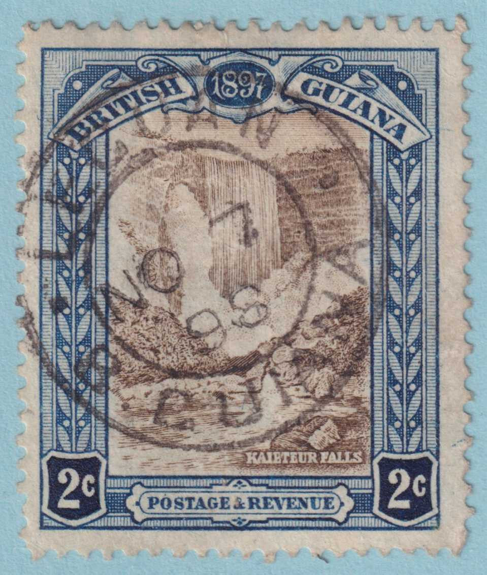 BRITISH GUIANA 153  USED - "LEGUAN" CANCEL - NO FAULTS VERY FINE! - RGU