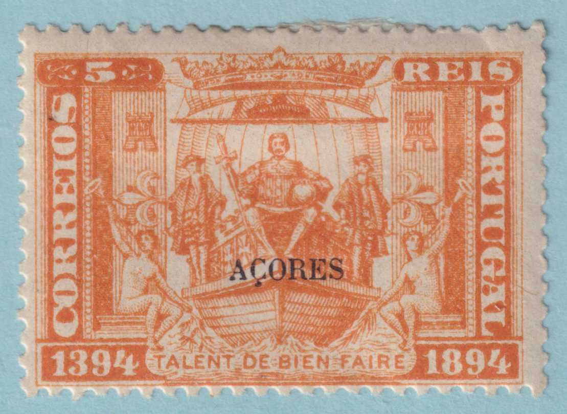 AZORES 65  MINT HINGED OG * NO FAULTS VERY FINE! - RJN