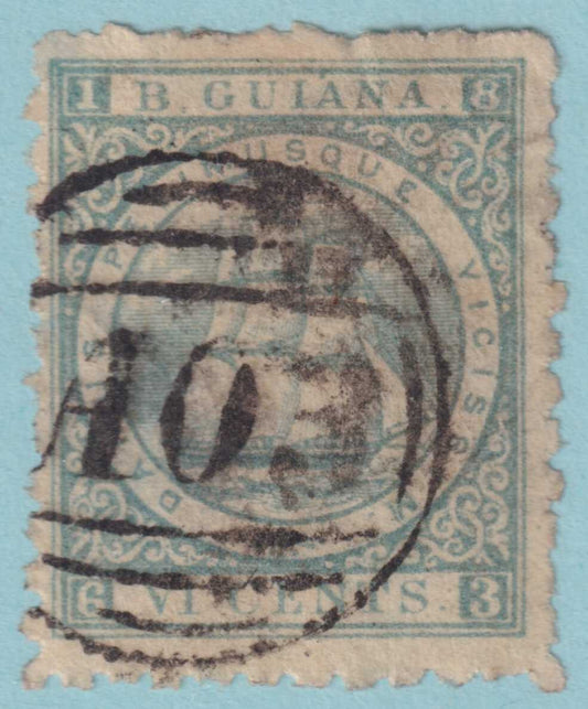 BRITISH GUIANA 67  USED - NO FAULTS VERY FINE! - MHG