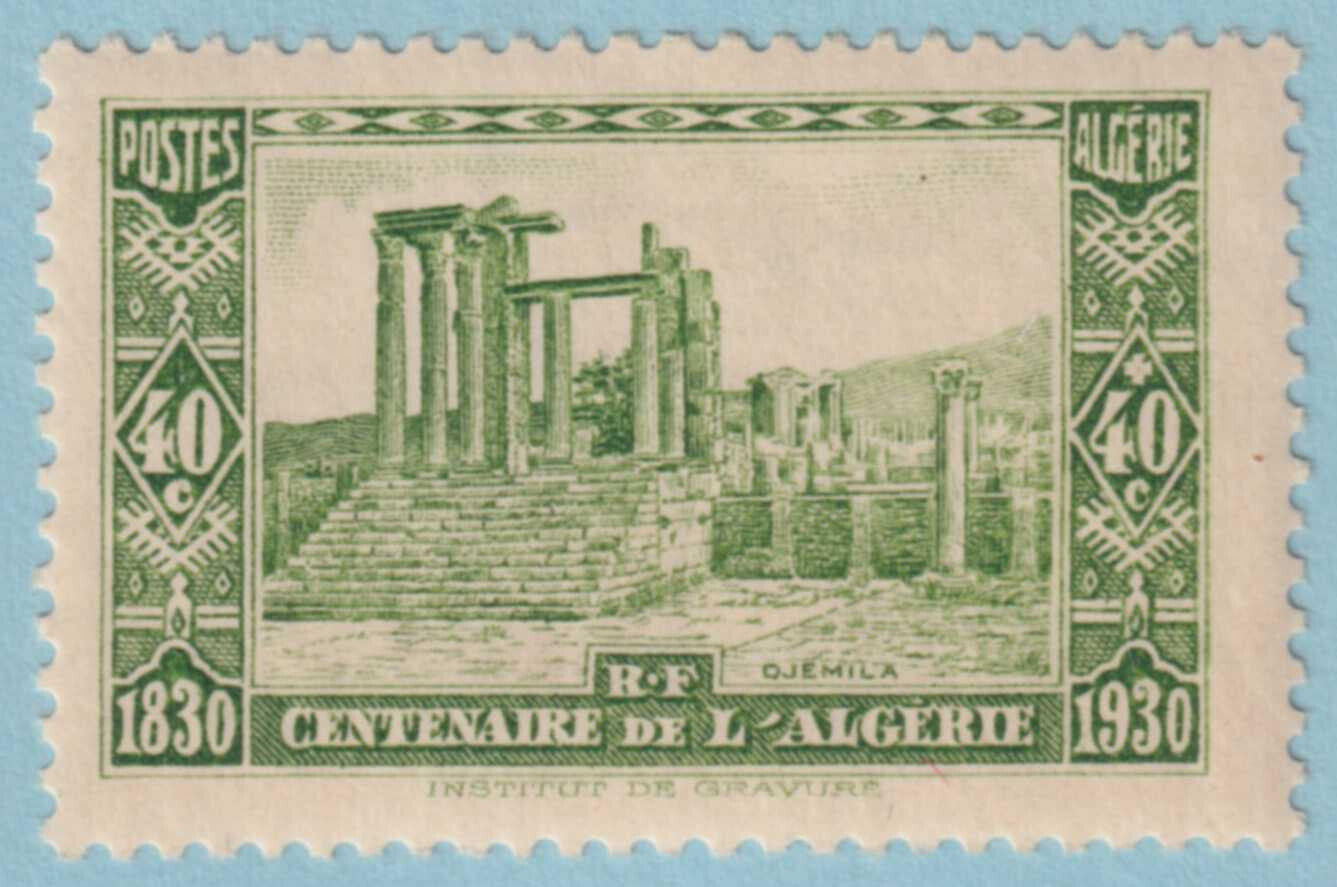 ALGERIA B19 SEMI-POSTAL  MINT HINGED OG * NO FAULTS VERY FINE! - TYK