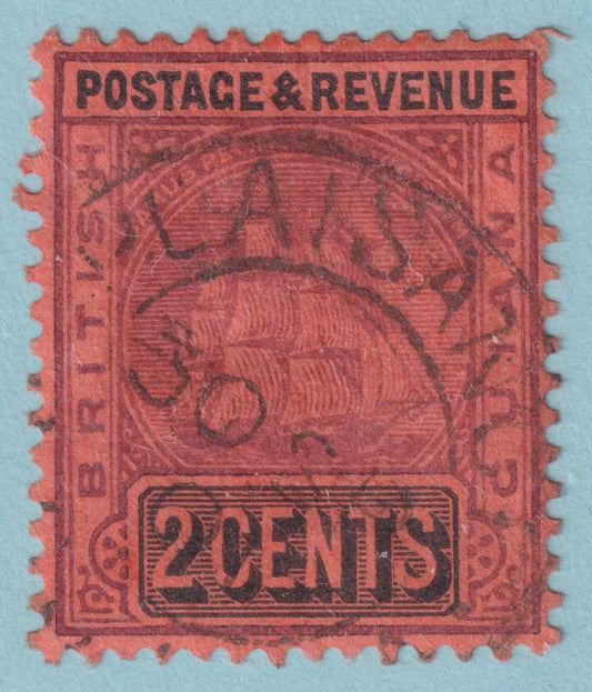 BRITISH GUIANA 134  USED - "PLAISANCE" CANCEL - NO FAULTS VERY FINE! - PWJ