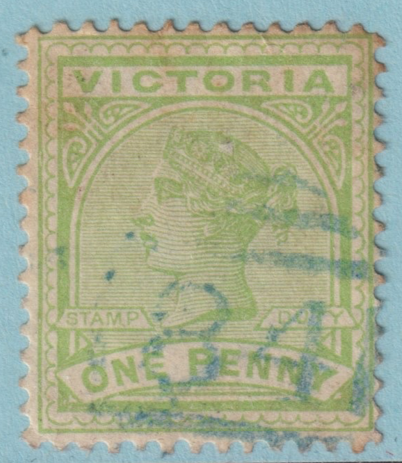 AUSTRALIA VICTORIA WINCHELSEA 84 POSTMARK CANCEL  RATED (S) BY FREEMAN! BGY