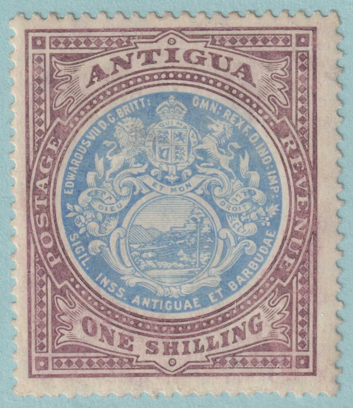 ANTIGUA 37 MINT HINGED OG * NO FAULTS EXTRA FINE! REW