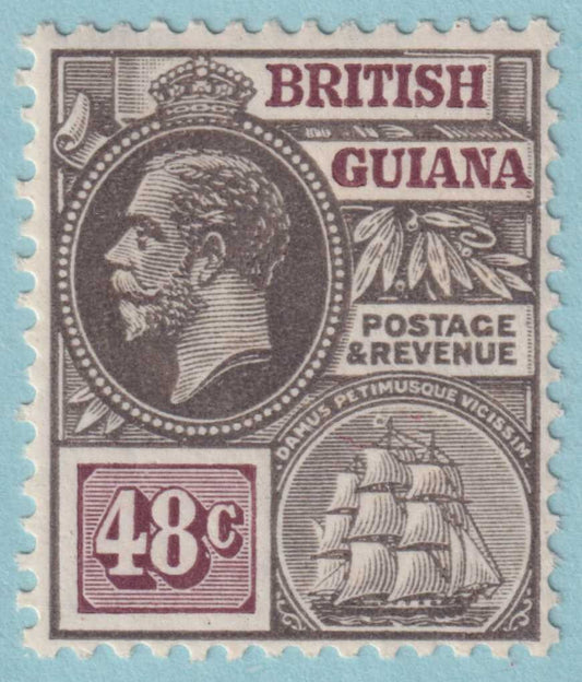 BRITISH GUIANA 198  MINT HINGED OG * NO FAULTS VERY FINE! - KBE