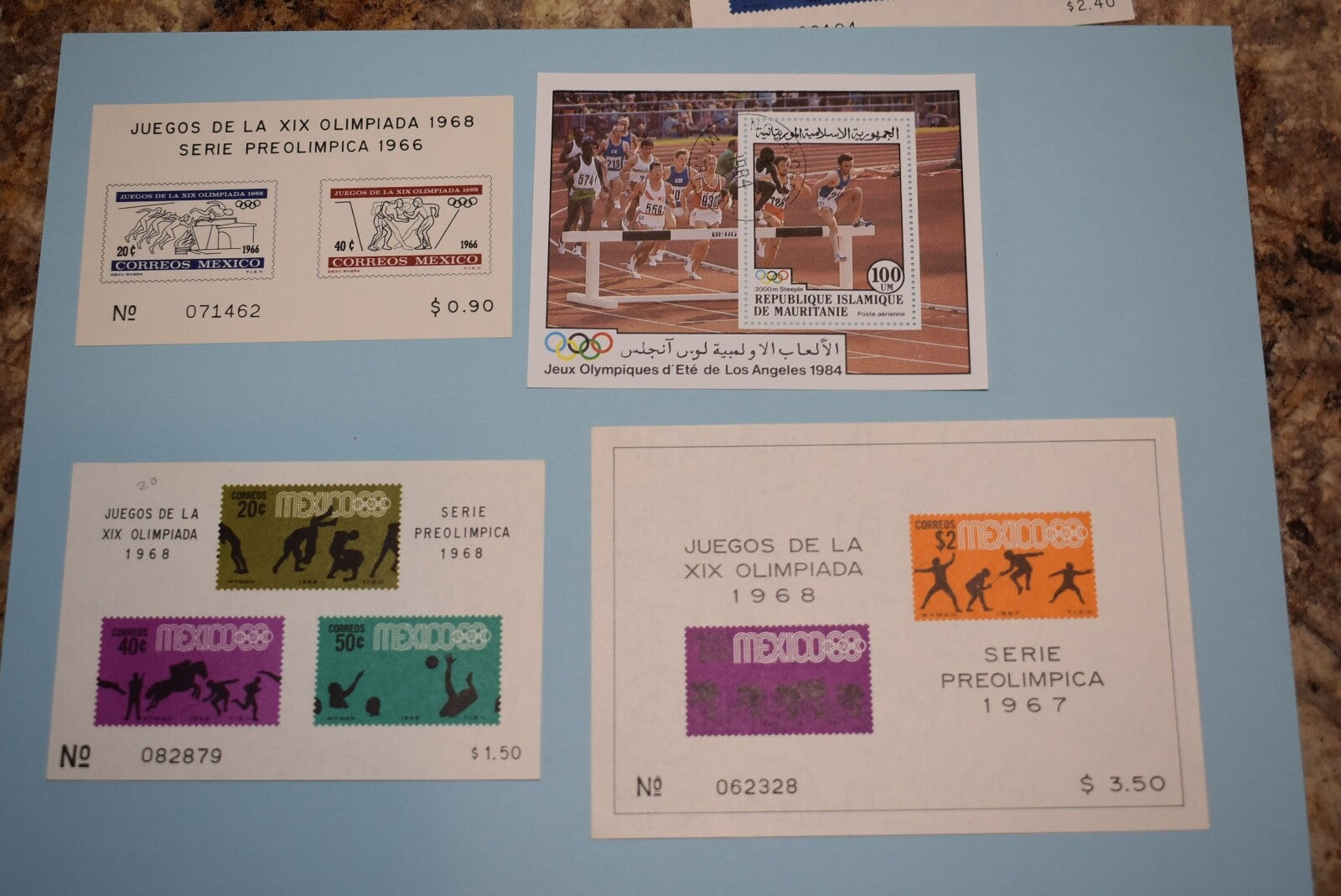 48 OLYMPIC SOUVENIR SHEETS  ALL SHEETS PICTURED BIN 873