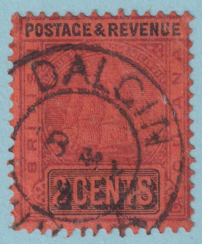 BRITISH GUIANA 134  USED - "DALGIN" CANCEL - NO FAULTS VERY FINE! - ZWB