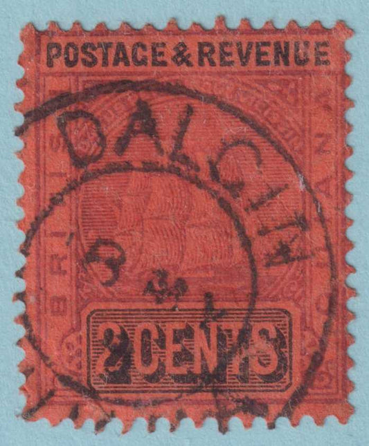 BRITISH GUIANA 134  USED - "DALGIN" CANCEL - NO FAULTS VERY FINE! - ZWB