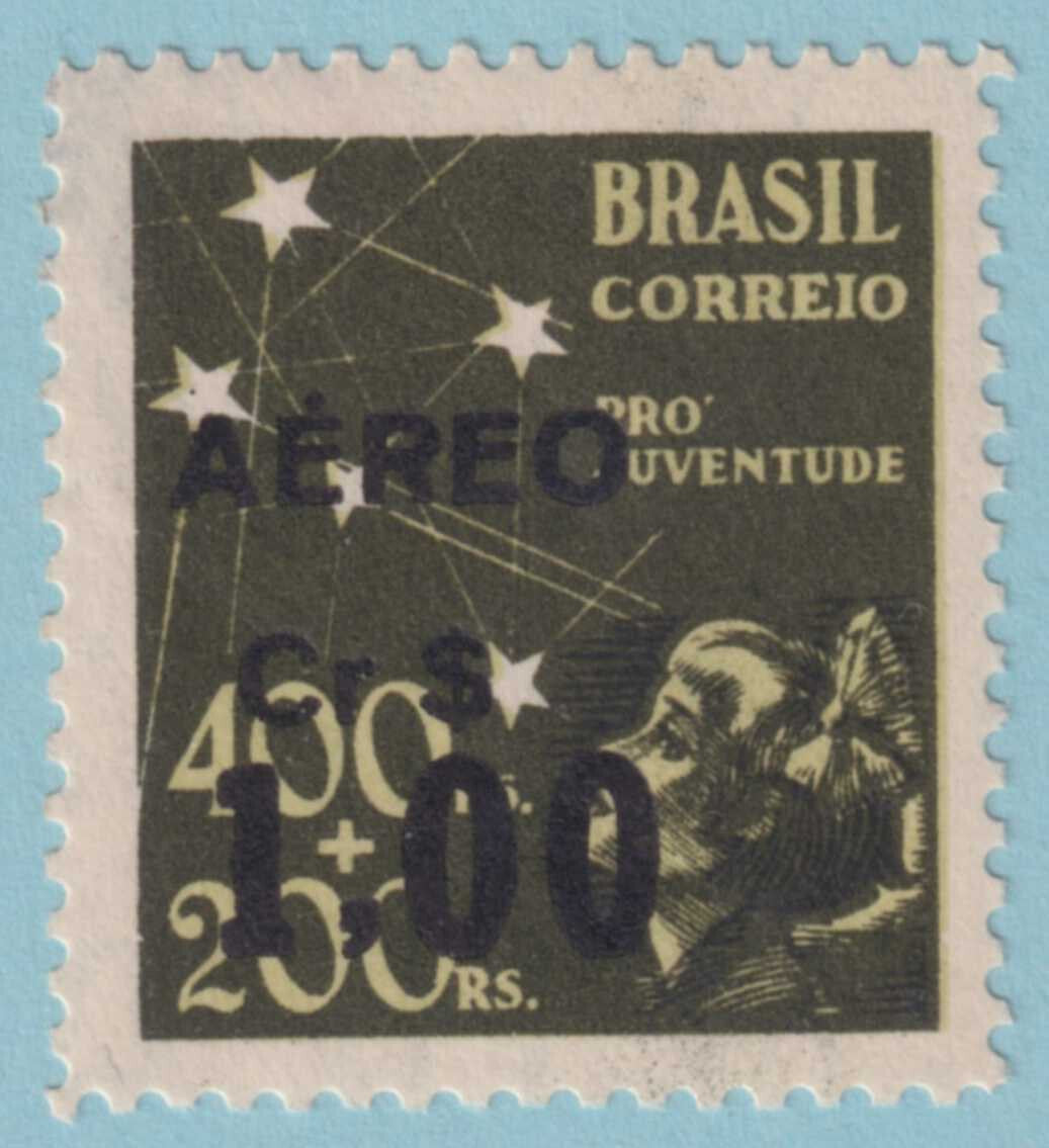 BRAZIL C58 AIRMAIL  MINT HINGED OG * NO FAULTS VERY FINE! - TFP