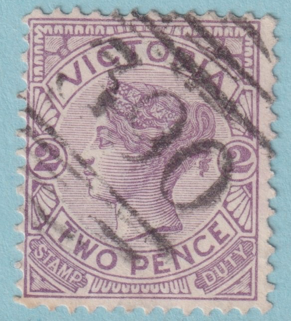 AUSTRALIA VICTORIA  ROCKY LEAD 390 CANCEL POSTMARK RATED (S) BY FREEMAN!  ISG