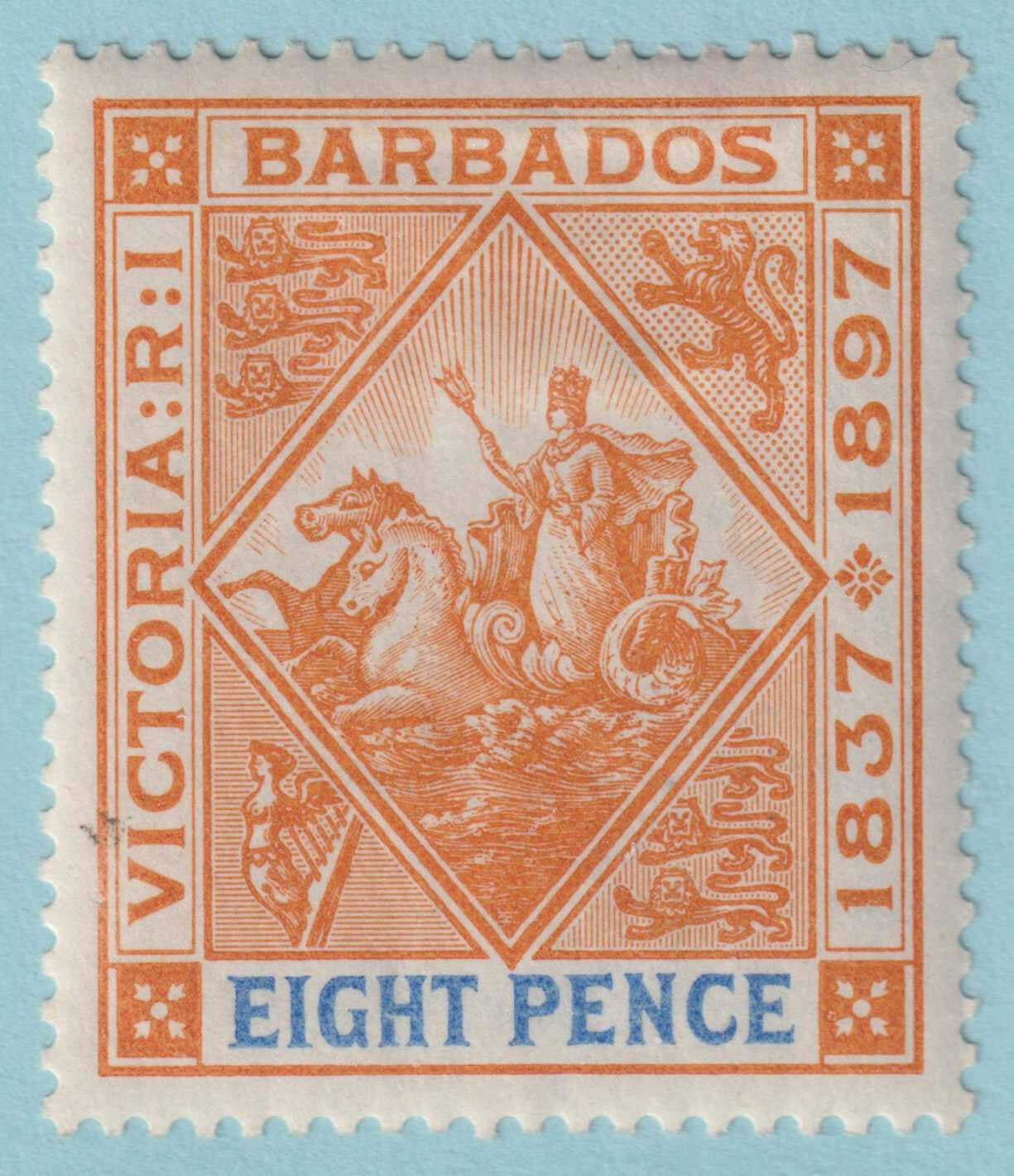 BARBADOS 87  MINT HINGED OG * NO FAULTS VERY FINE! - RAR
