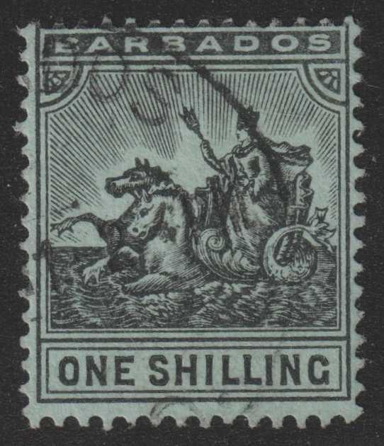 BARBADOS 100  USED -  NO FAULTS VERY FINE! - JLF