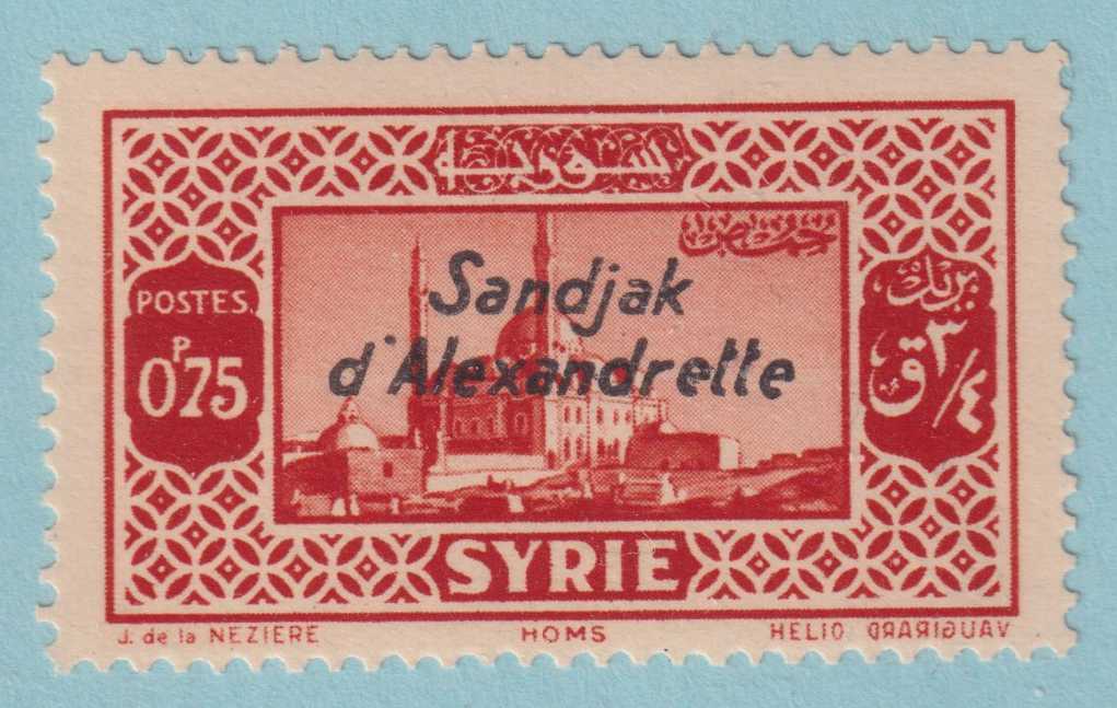 ALEXANDRETTA 10  MINT HINGED OG * NO FAULTS VERY FINE! - OCM