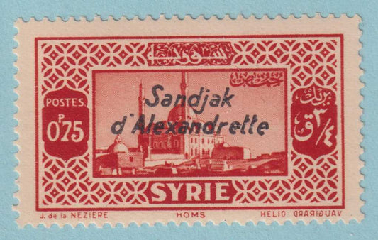 ALEXANDRETTA 10  MINT HINGED OG * NO FAULTS VERY FINE! - OCM