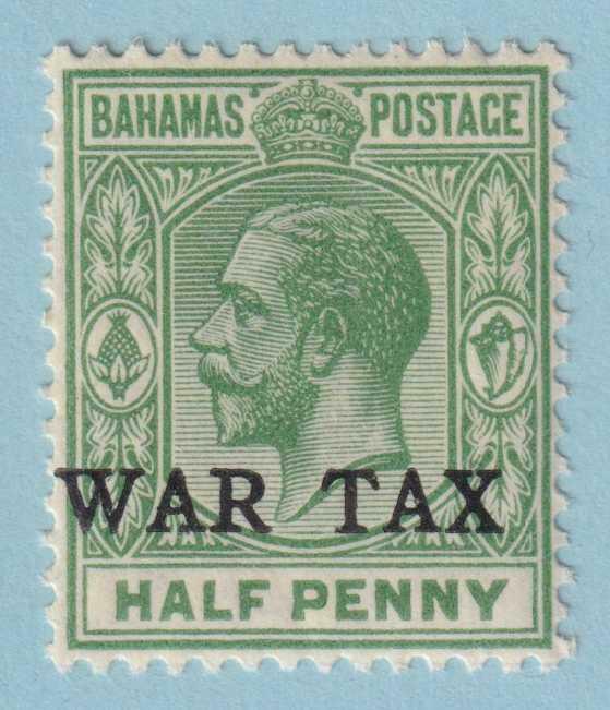 BAHAMAS MR1  WAR TAX  MINT NEVER HINGED OG ** NO FAULTS EXTRA FINE! - GRP
