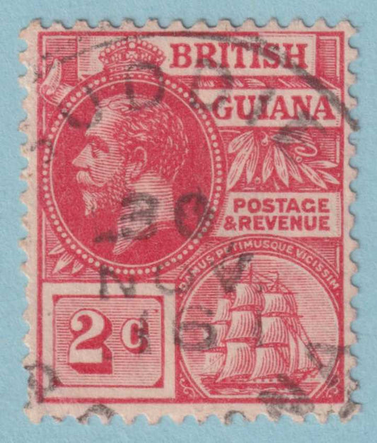 BRITISH GUIANA 179  USED - "SUDDIE" CANCEL - NO FAULTS VERY FINE! - TZW