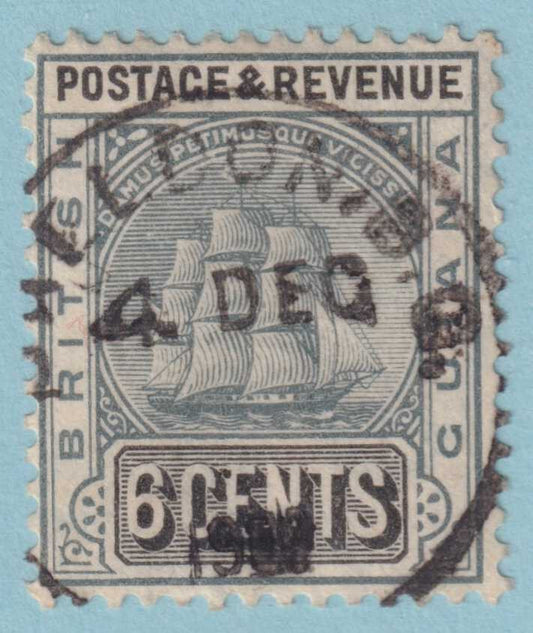BRITISH GUIANA 164  USED - "SKELDON" CANCEL - NO FAULTS VERY FINE! - KUK