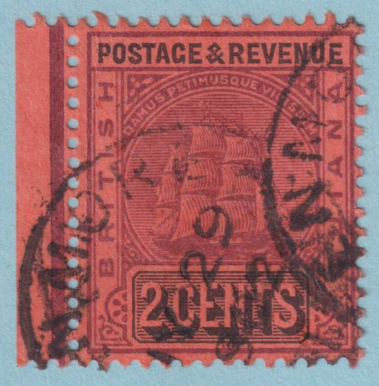BRITISH GUIANA 134  USED - "ENMORE"  CANCEL - NO FAULTS VERY FINE! - ZLO