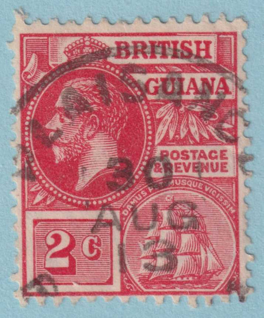 BRITISH GUIANA 179  USED - "PLAISANCE" CANCEL - NO FAULTS VERY FINE! - TFM