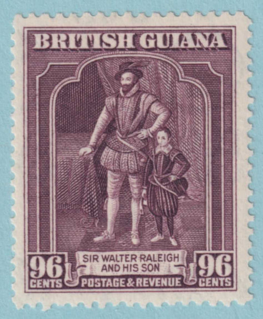 BRITISH GUIANA 238  MINT HINGED OG * NO FAULTS VERY FINE! - JFU