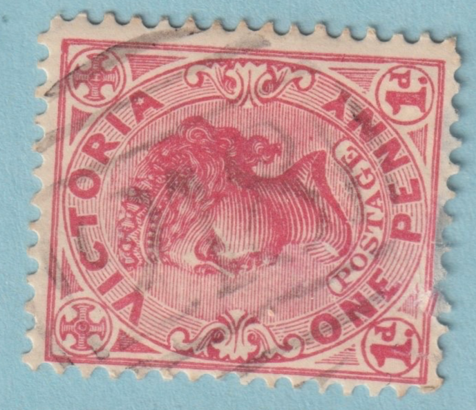 AUSTRALIA VICTORIA TARRAWINGEE 218 CANCEL POSTMARK RATED (R) BY FREEMAN PBG
