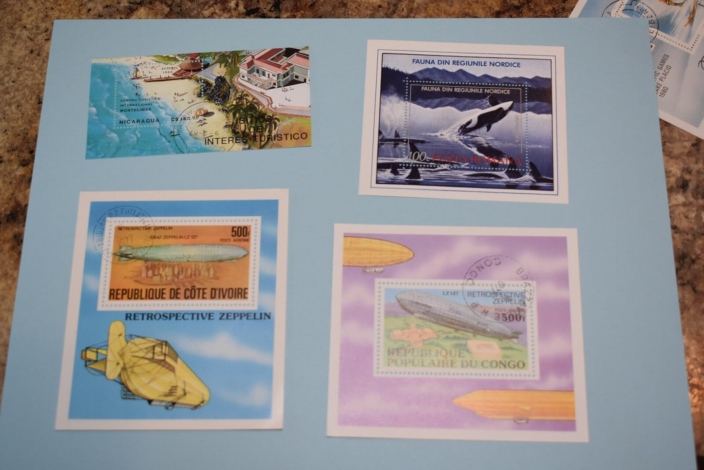 48 OLYMPIC SOUVENIR SHEETS  ALL SHEETS PICTURED BIN 873