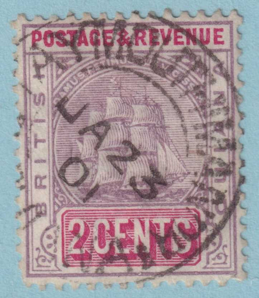 BRITISH GUIANA 133  USED - "TAYMOUTH MANOR" CANCEL - NO FAULTS VERY FINE! - UPV