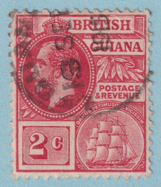 BRITISH GUIANA 179  USED - "LEGUAN" CANCEL - NO FAULTS VERY FINE! - QDS