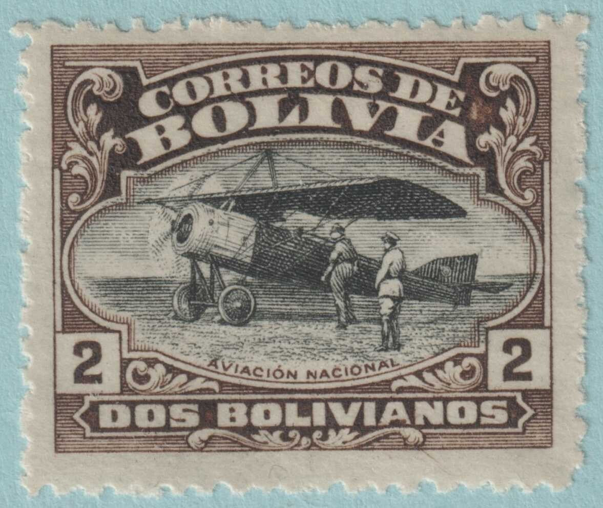 BOLIVIA C6 MINT HINGED OG * NO FAULTS EXTRA FINE! ULG
