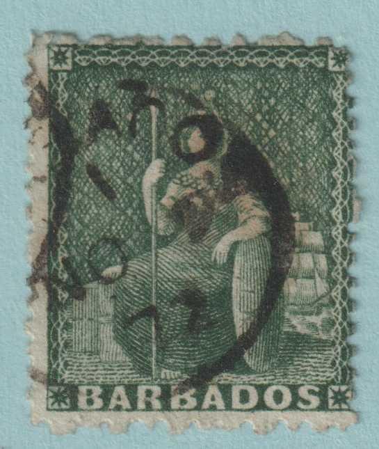 BARBADOS 36  USED - NO FAULTS VERY FINE! - JKD