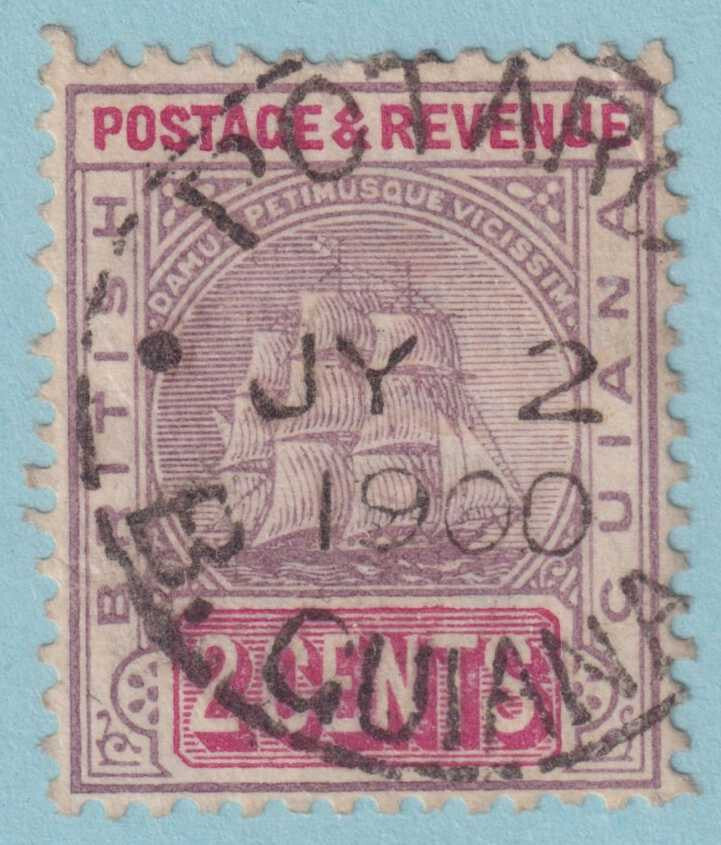 BRITISH GUIANA 133  USED - "POTARO" CANCEL - NO FAULTS VERY FINE! - RXC