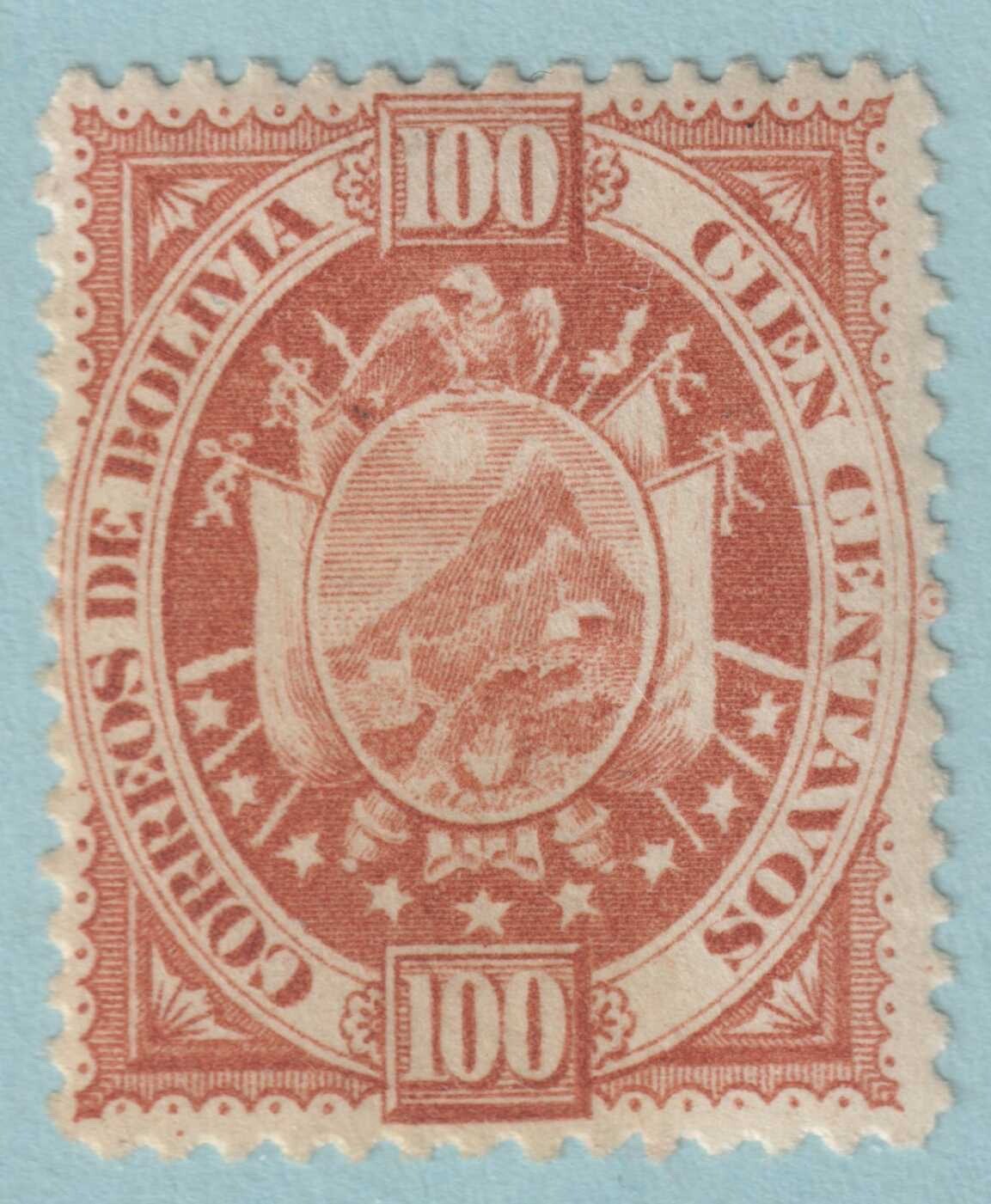 BOLIVIA 46 MINT HINGED OG* NO FAULTS VERY FINE! PQB